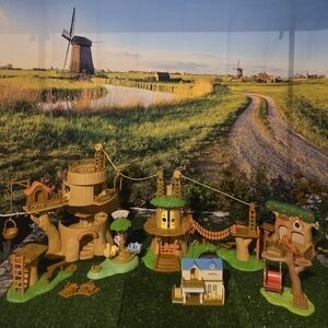 Calico Critters vintage baby play park bundle